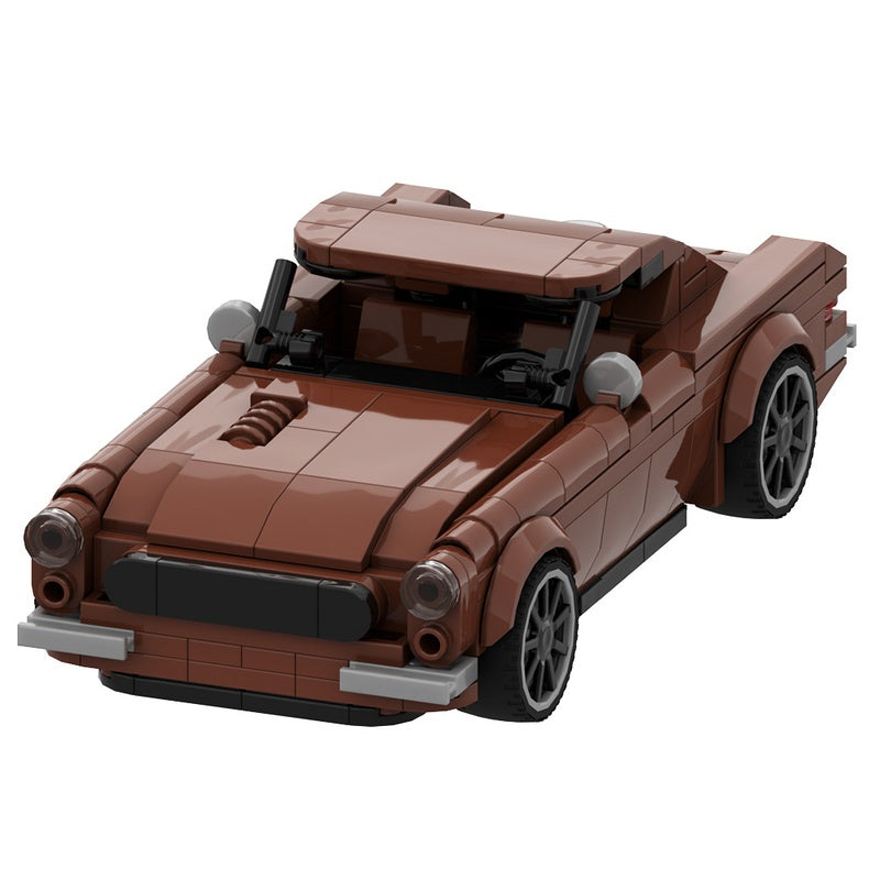 1971 Scandinavian Classic Restomod Sports Coupe Building Kit | LEGO-Compatible MOC - 5