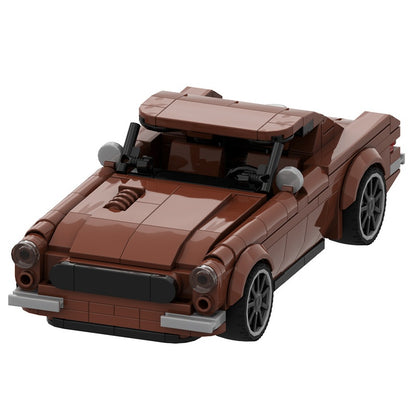 1971 Scandinavian Classic Restomod Sports Coupe Building Kit | LEGO-Compatible MOC - 5