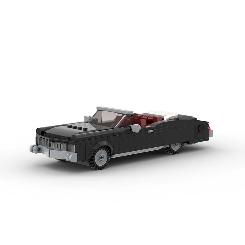 1973 American Luxury Coupe MOC Building Kit | Vintage Vehicle Model - 1