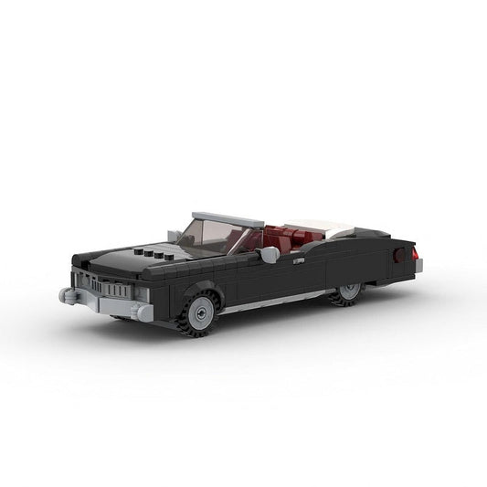 1973 American Luxury Coupe MOC Building Kit | Vintage Vehicle Model - 1