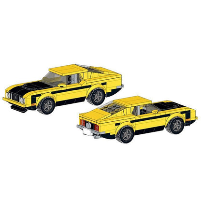 1973 Classic Fastback Muscle Car Building Kit | LEGO-Compatible MOC - 5