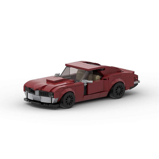 1973 Pontiac Firebird Building Kit | LEGO-Compatible MOC - 1