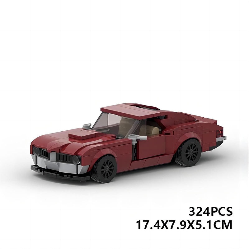1973 Pontiac Firebird MOC Building Kit | Classic Sports Coupe Model - 6