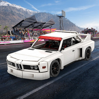 1975 Retro IMSA CSL Racing Car Building Kit | 1:8 | LEGO-Compatible MOC - 1