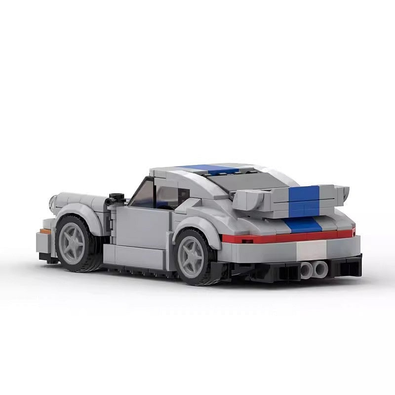 1976 Retro Turbo Sports Car MOC Building Kit | Classic Vehicle Model - 3