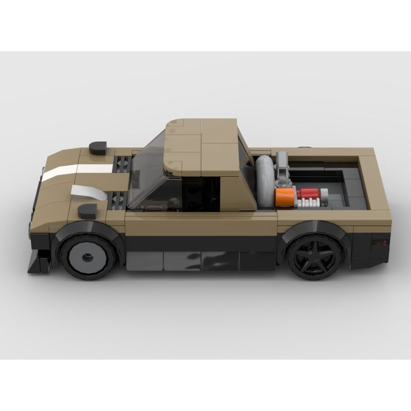 1978 Datsun 620 Drift Truck Building Kit | MOC-176731 - 3