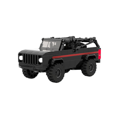 1979 STEV Retro 4x4 Off-Road Vehicle Building Kit | LEGO-Compatible MOC - 1