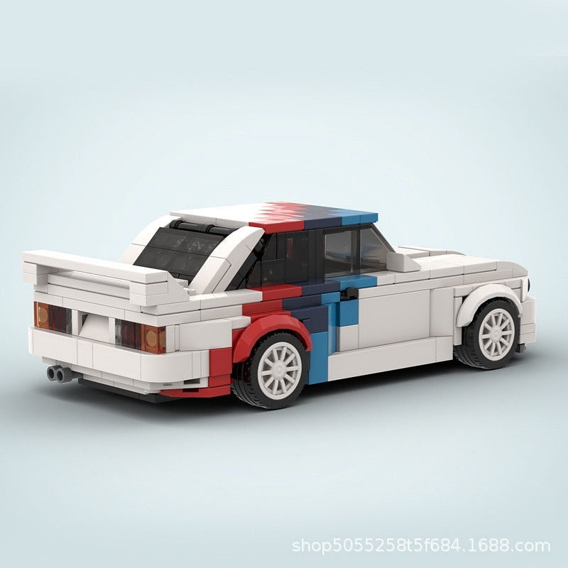1980s Retro German Touring Car MOC Building Kit | Classic Racing Vehicle Model - 2