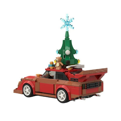 1985 Festive Rally Car Building Kit | LEGO-Compatible MOC - 2
