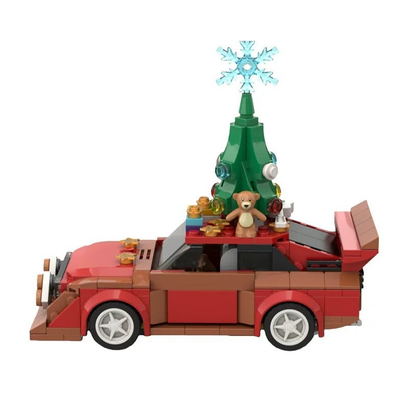 1985 Festive Rally Car Building Kit | LEGO-Compatible MOC - 4