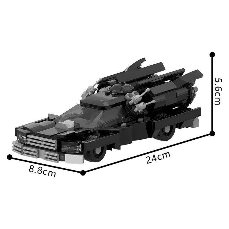 1986 Crown Victoria LTD Rocket Chase Car Building Kit | LEGO-Compatible MOC 4