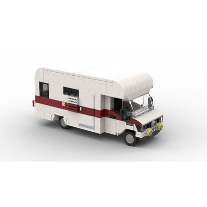 1986 Classic High-Roof T1 Camper Van MOC Building Kit - 3