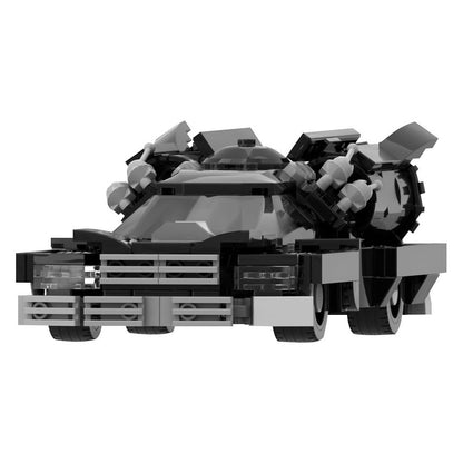 1986 Ford Crown Victoria LTD Rocket Mode - 8 Stud Wide  As a follow up to my previous MOC, this is the 1986 Ford Crown Victoria LTD as seen in Men In Black - specifically the alternate mode during the Queens Midtown Tunnel scene.  - 4