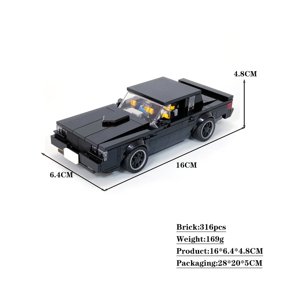 1987 Ultimate American Performance Coupe Building Kit | Compatible MOC - 4