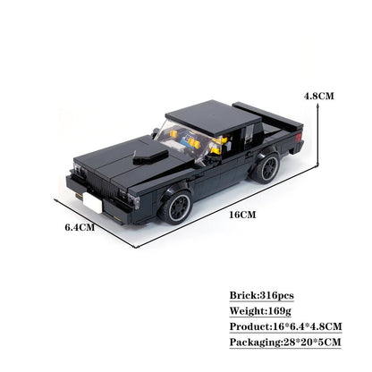 1987 Ultimate American Performance Coupe Building Kit | Compatible MOC - 4