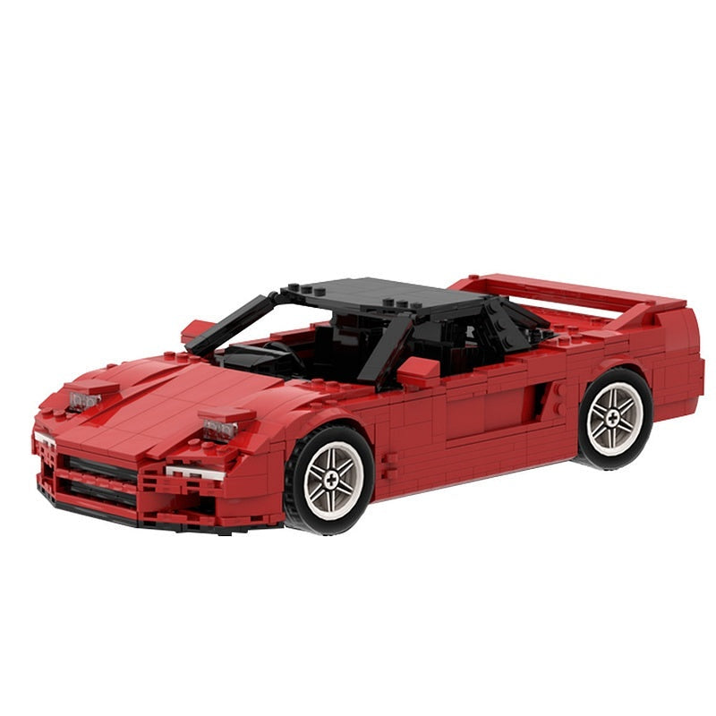 1990 Japanese Mid-Engine Sportscar MOC Building Kit | Classic Vehicle Model - 1