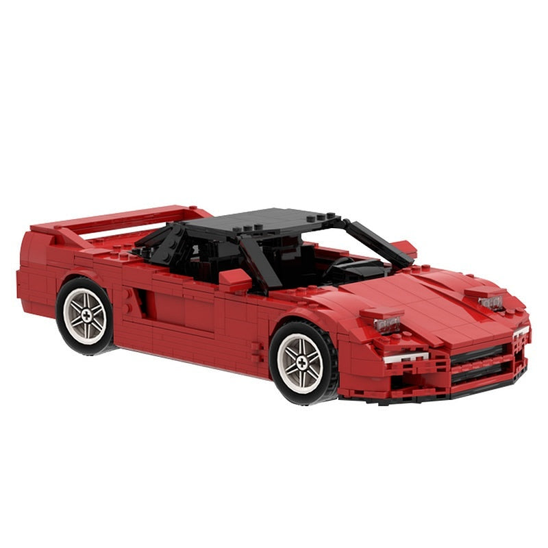 1990 Japanese Mid-Engine Sportscar MOC Building Kit | Classic Vehicle Model - 2