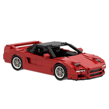 1990 Japanese Mid-Engine Sportscar MOC Building Kit | Classic Vehicle Model - 2