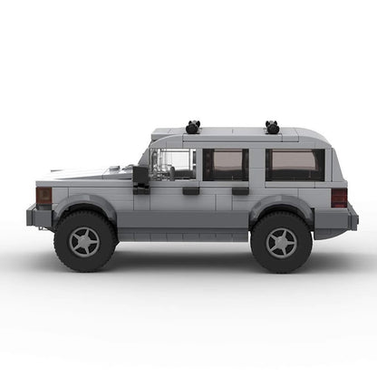 1990s American Classic ZJ-Style 4x4 Off-Road SUV Building Kit | LEGO-Compatible MOC - 2