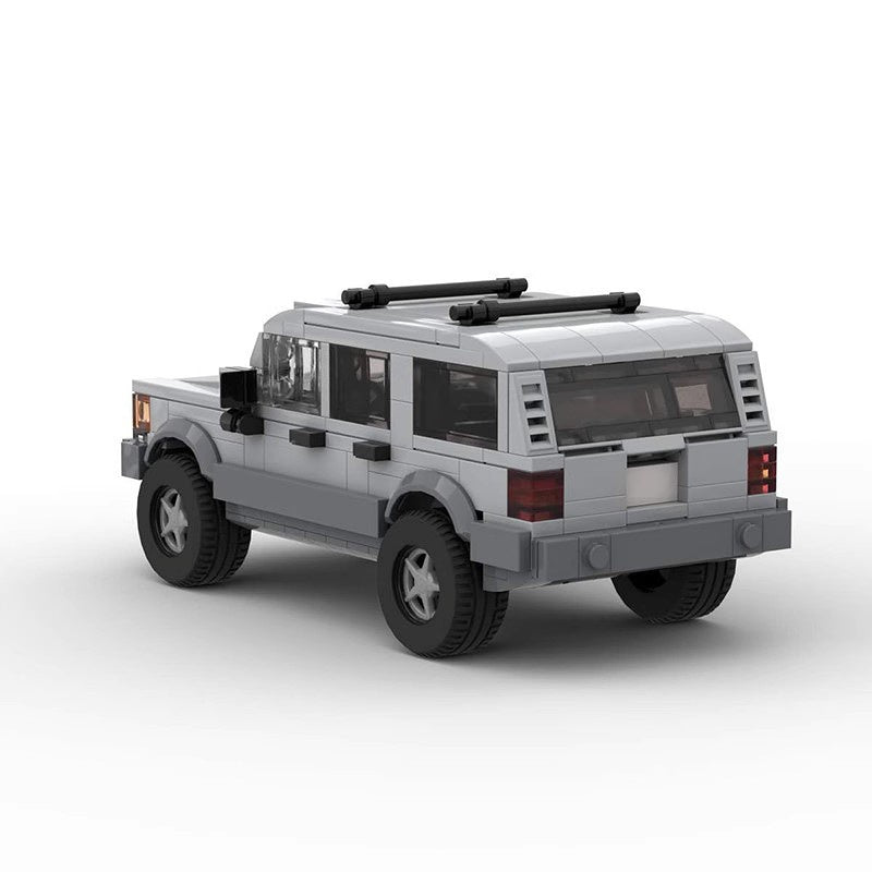 1990s American Classic ZJ-Style 4x4 Off-Road SUV Building Kit | LEGO-Compatible MOC - 4