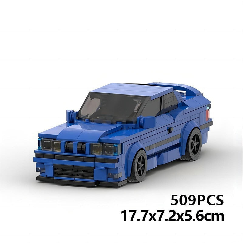 1992 Classic E36 Sports Coupe MOC Vehicle Model Building Kit - 6