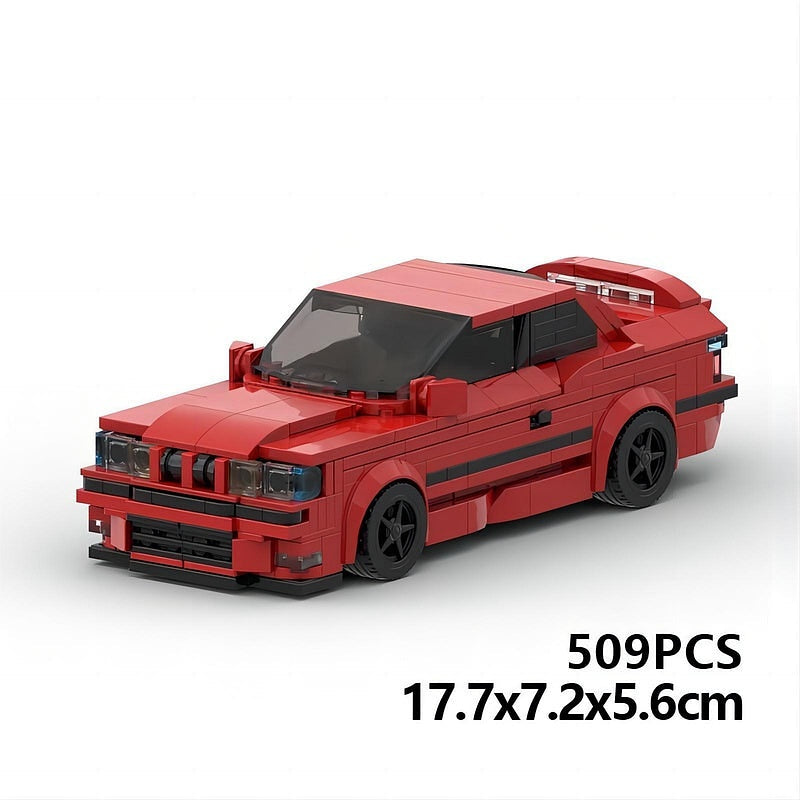 1992 Classic E36 Sports Coupe MOC Vehicle Model Building Kit - 8