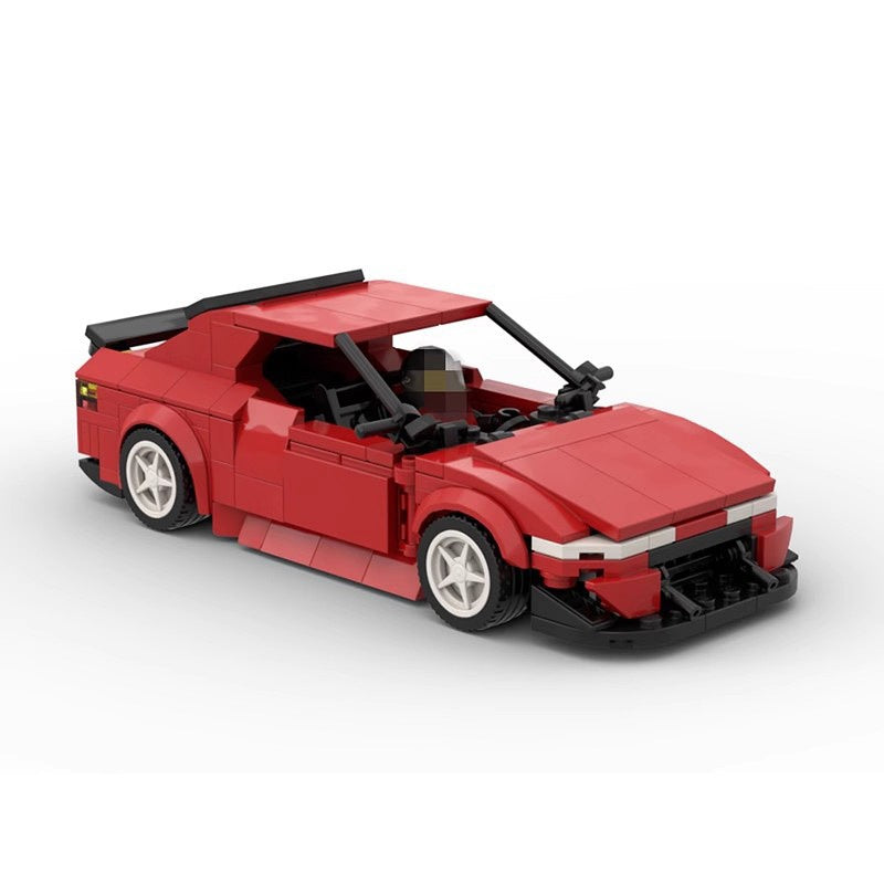 1992 GSR Retro Tuner JDM Sport Coupe Building Kit | LEGO-Compatible MOC - 1