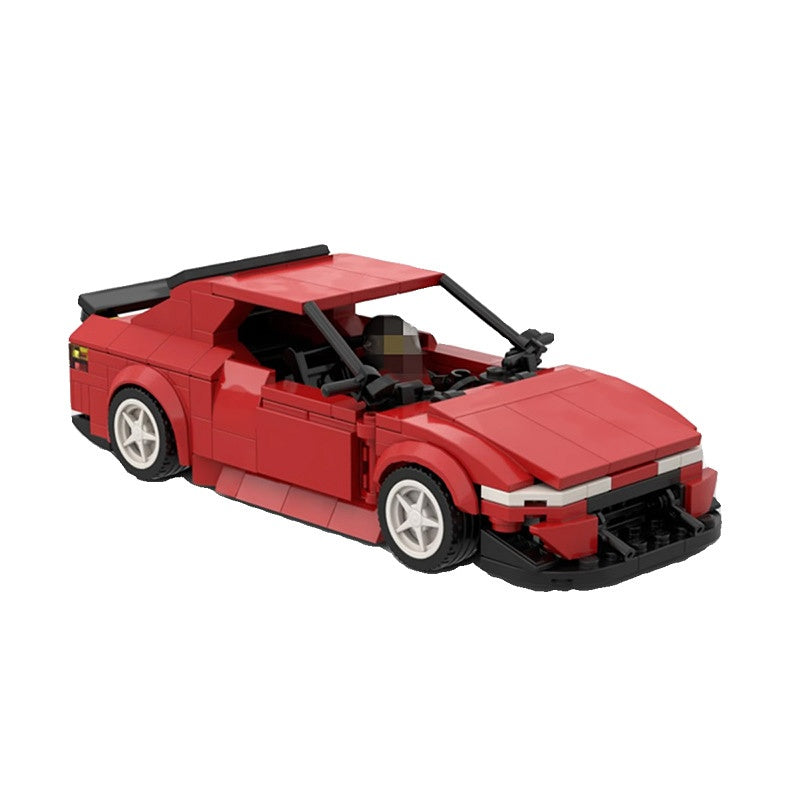 1992 GSR Retro Tuner JDM Sport Coupe Building Kit | LEGO-Compatible MOC - 2
