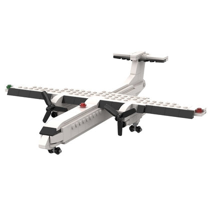 1:125 Regional Turboprop Airliner MOC Building Kit - 5