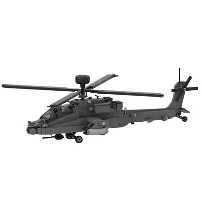 1:35 AH-64 Attack Helicopter MOC Building Kit - 1