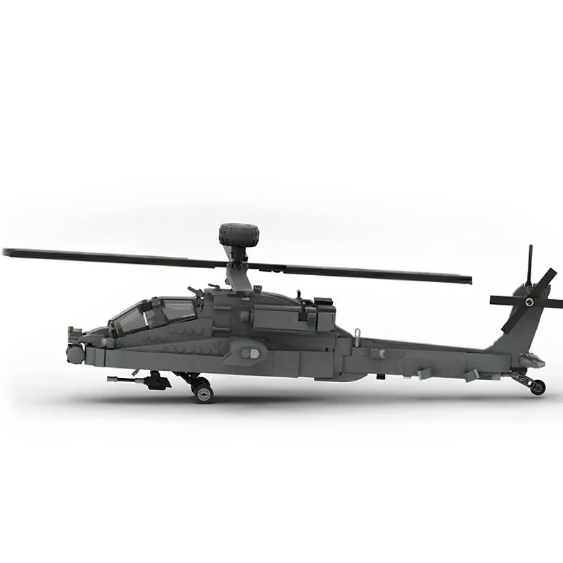 1:35 AH-64 Attack Helicopter MOC Building Kit - 2