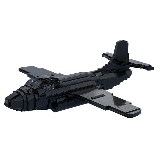 1:35 F3D Twin-Engine Carrier Night Fighter MOC Building Kit - 1