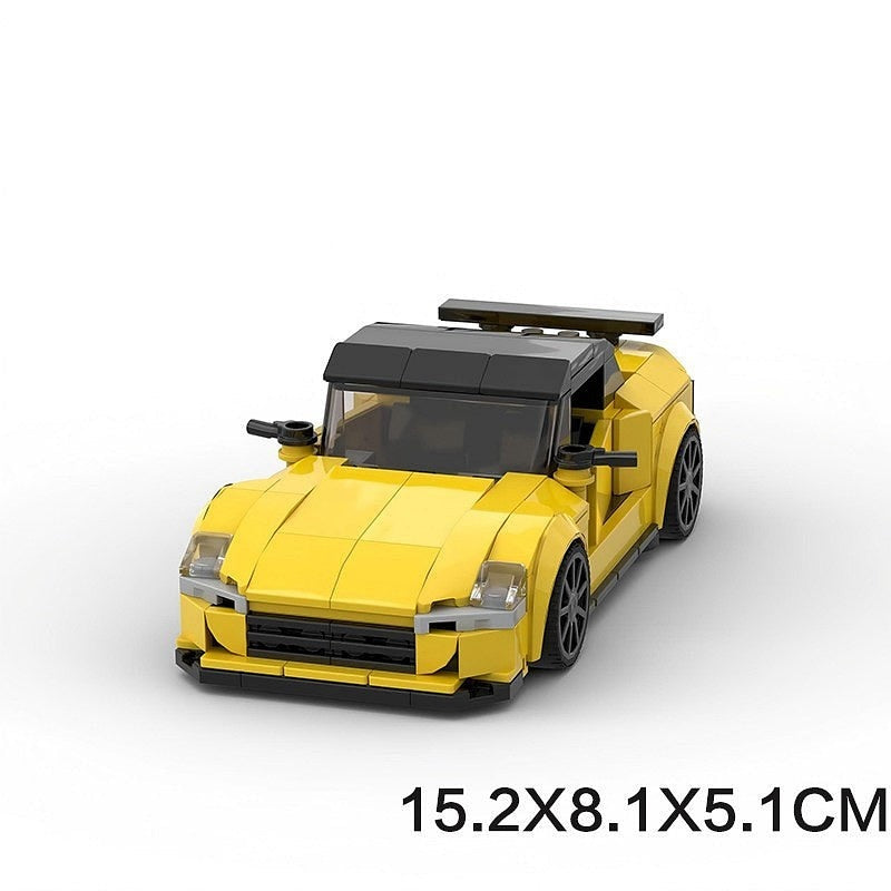 2000 JDM Street Racer MOC Building Kit | Tuner Sports Car Model - 8