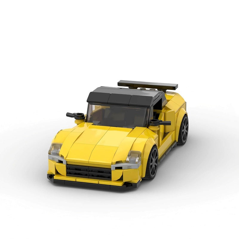 2000 JDM Street Racer Sports Car Building Kit | LEGO-Compatible MOC - 2