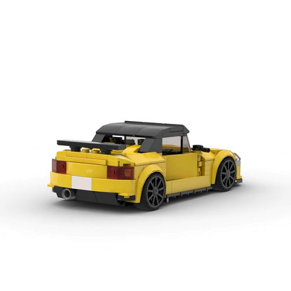 2000 JDM Street Racer Sports Car Building Kit | LEGO-Compatible MOC - 4