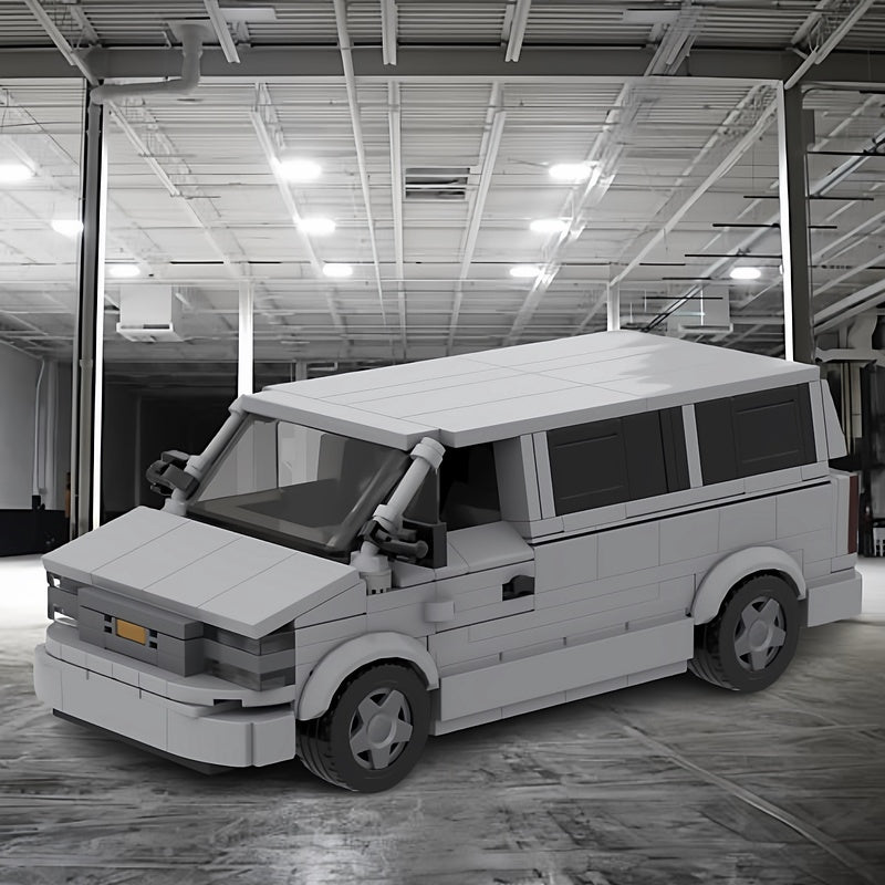 2002 Mid-Size Passenger Van MOC Building Kit - 2