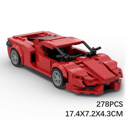 2003 Italian V12 Hypercar Building Kit | LEGO-Compatible MOC - 5