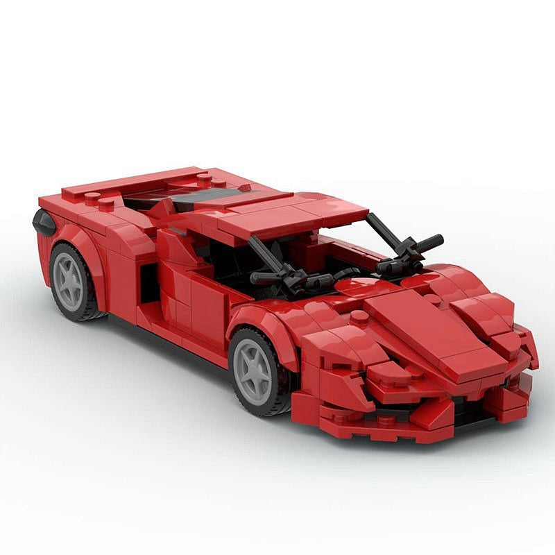 2003 V12 Hypercar MOC Building Kit | Italian Supercar Vehicle Model - 5