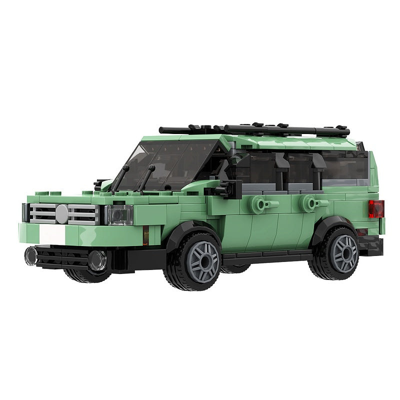 2004 German Sedan Building Kit | 8-Stud Wide | Compatible MOC - 3