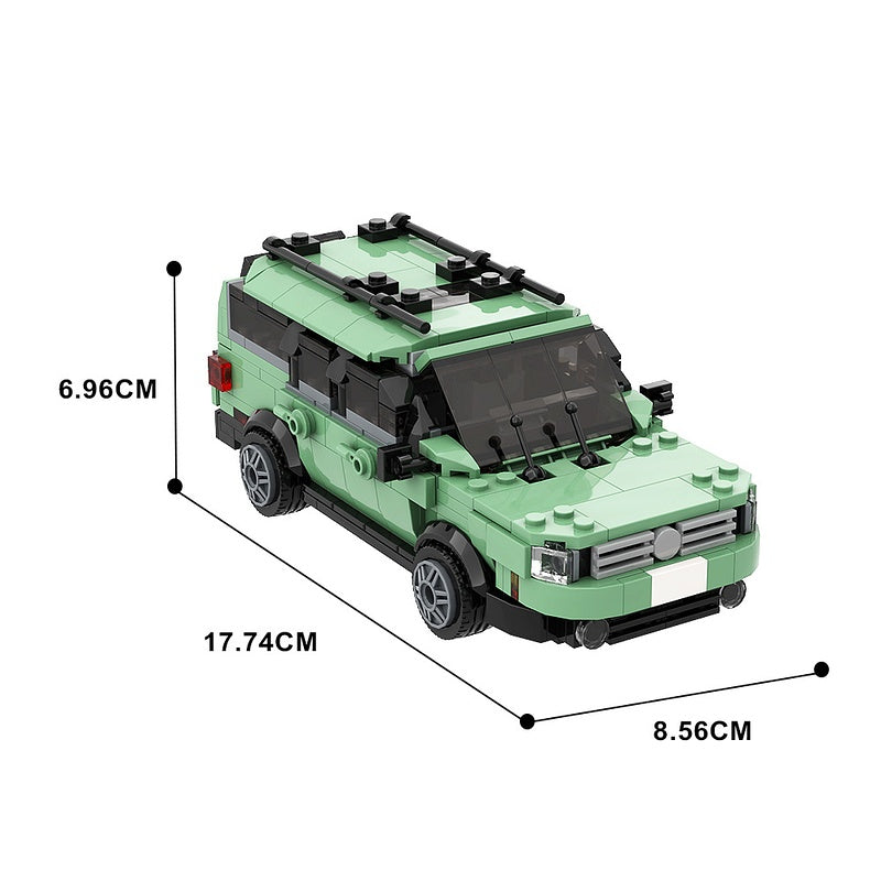 2004 German Sedan Building Kit | 8-Stud Wide | Compatible MOC - 4