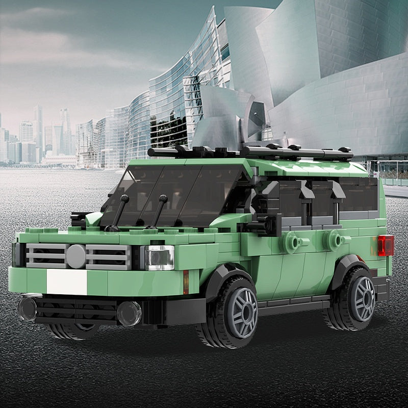 2004 German Sedan Building Kit | 8-Stud Wide | LEGO-Compatible MOC - 1