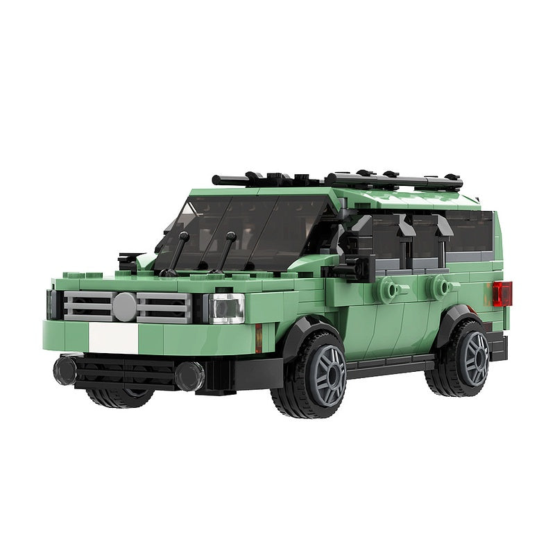 2004 German Sedan Building Kit | 8-Stud Wide | LEGO-Compatible MOC - 5