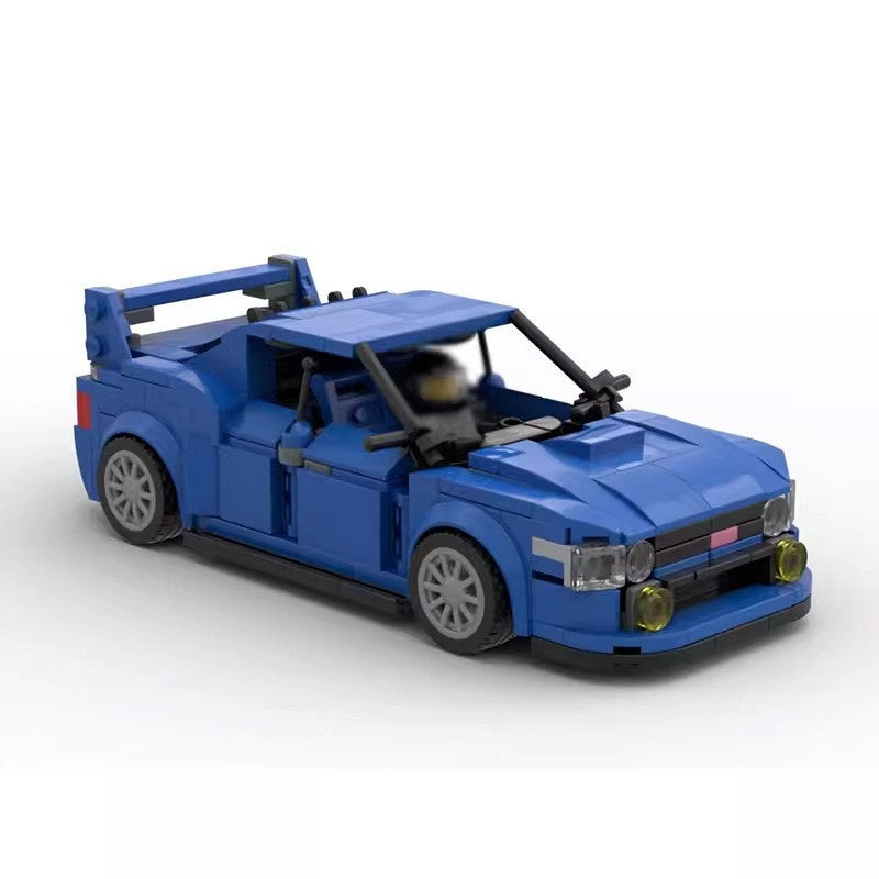 2004 Japanese Turbo Sport Sedan Building Kit | LEGO-Compatible MOC - 3