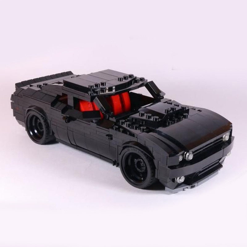 2014 American V8 Muscle Coupe Building Kit | Compatible MOC - 3