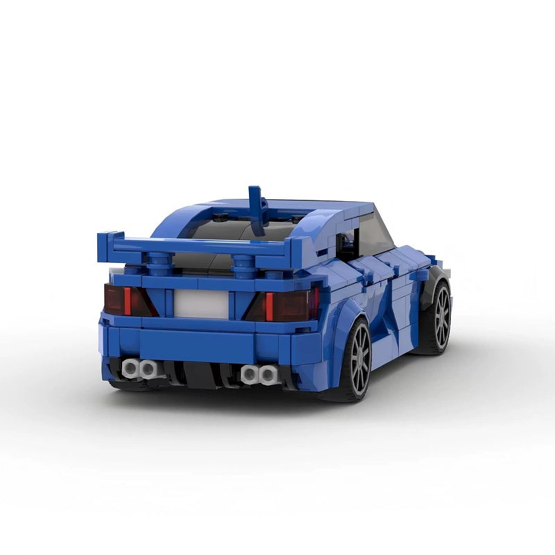 2016 JDM Turbo Sport Sedan Building Kit | LEGO-Compatible MOC - 4