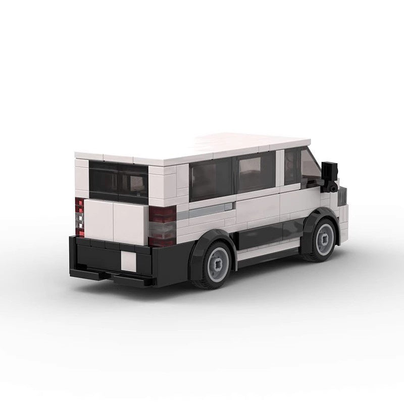 2020 City Passenger Transport Van Building Kit | LEGO-Compatible MOC - 3