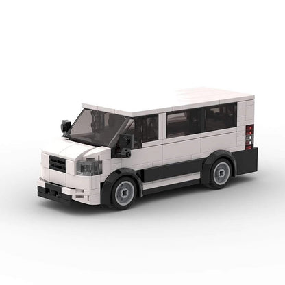 2020 City Passenger Transport Van MOC Building Kit | Vehicle Model - 1