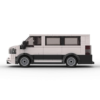 2020 City Passenger Transport Van MOC Building Kit | Vehicle Model - 4