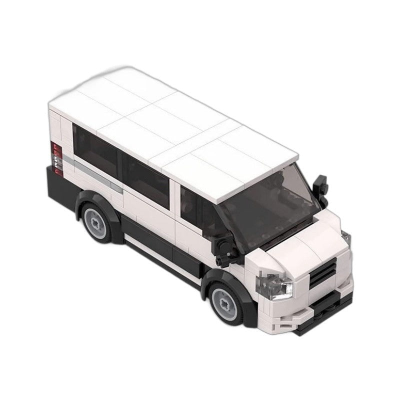 2020 City Passenger Transport Van MOC Building Kit | Vehicle Model - 5
