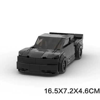 2022 Cup Series Stock Car Building Kit | LEGO-Compatible MOC - 5